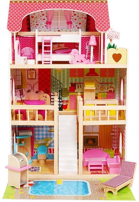 Кукольный домик Ecotoys W06A333E