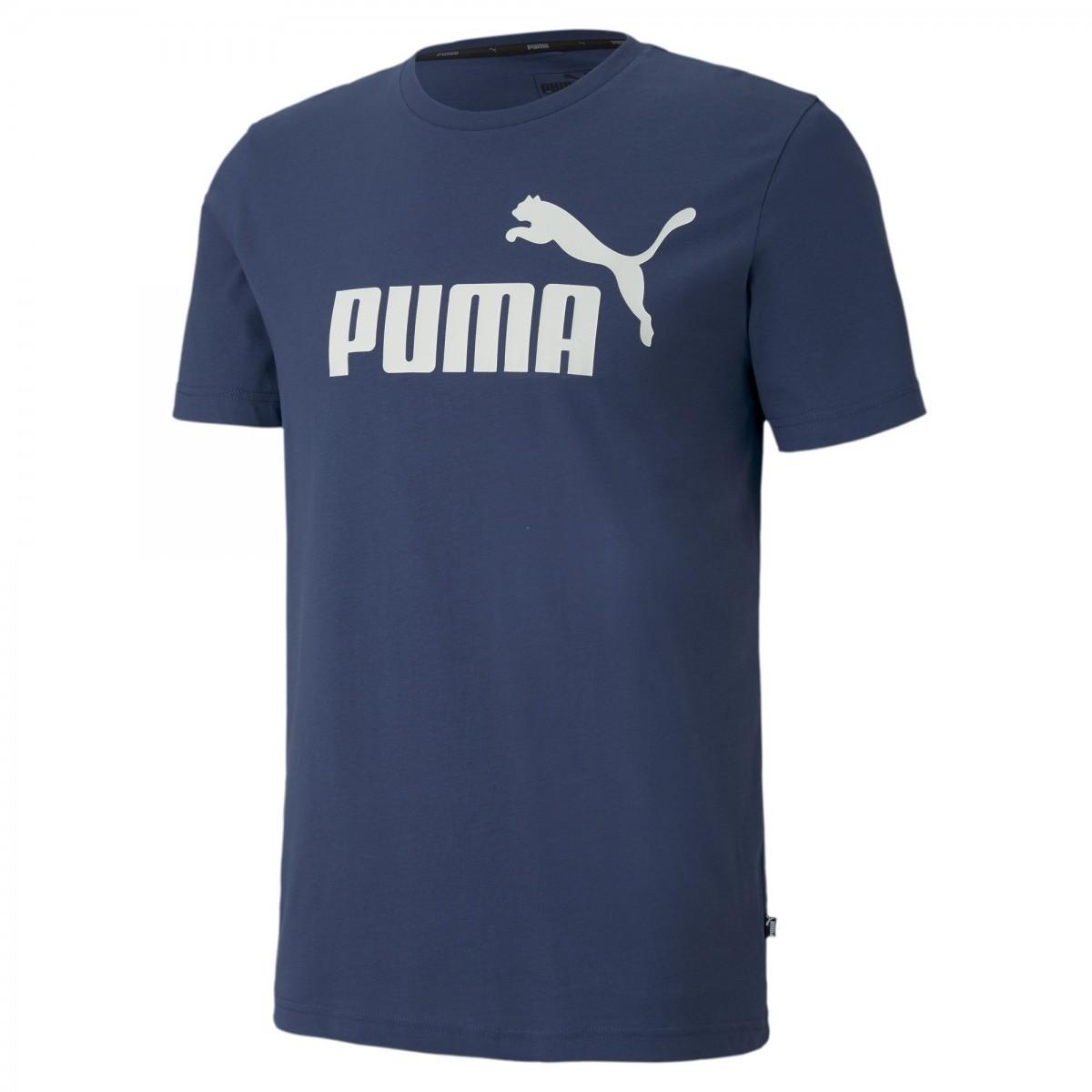 Мужская футболка Puma ESS Logo Tee Blue