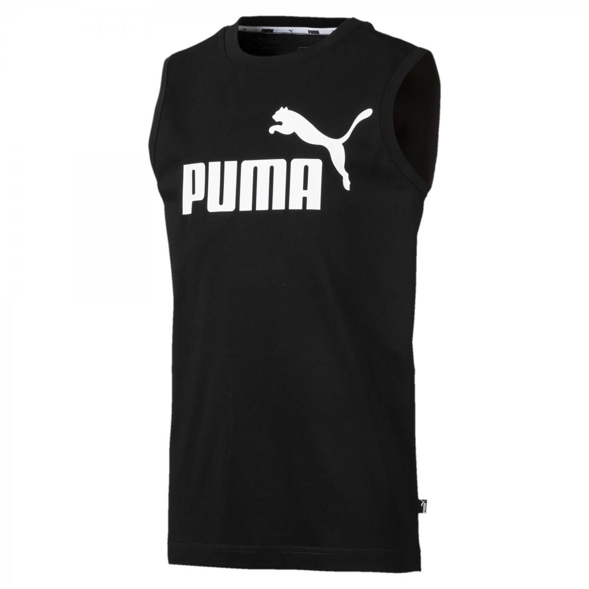 Мужская футболка Puma ESS Sleeveless Tee B Black