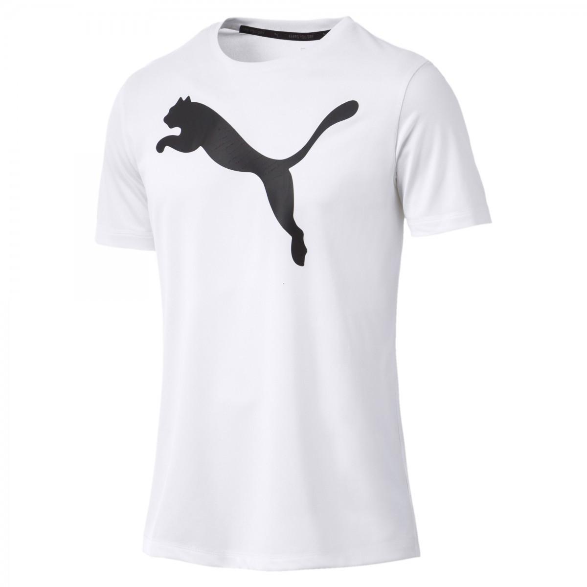 Мужская футболка Puma Active Big Logo Tee White