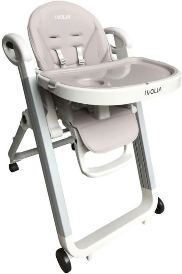 Стул для кормления с регулировкой по высоте Ivolia B25 Grey