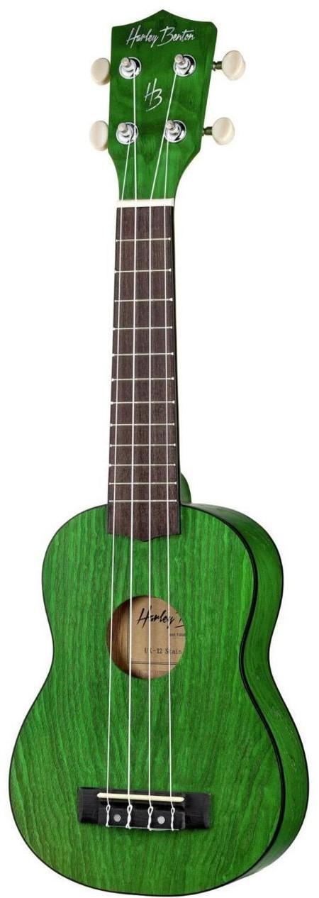 Ukule Harley Benton UK-12 Stain Ash Green