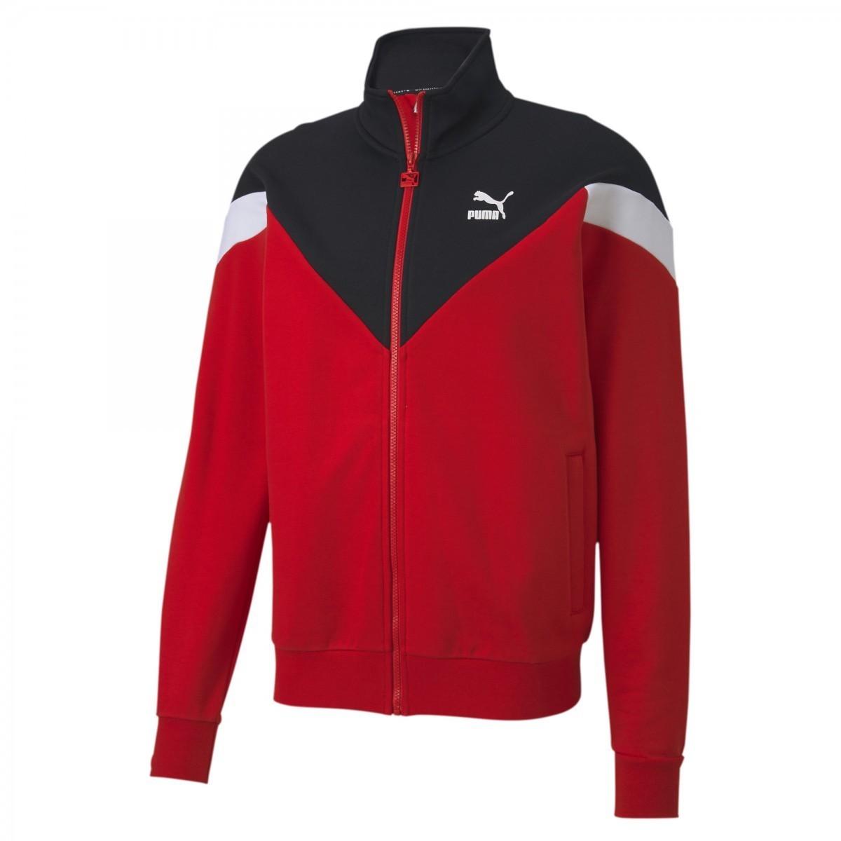 Scurta barbati Puma Iconic MCS Track Jacket FT red