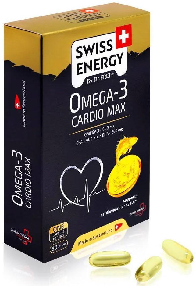 Жирные кислоты Swiss Energy Omega-3 Cardio max