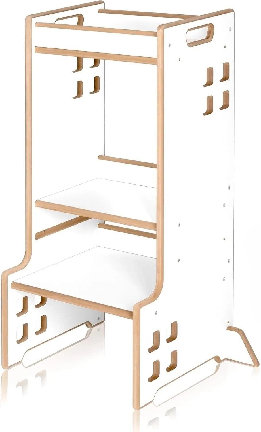 Scaun de masa multifunctional Lionelo Cass White