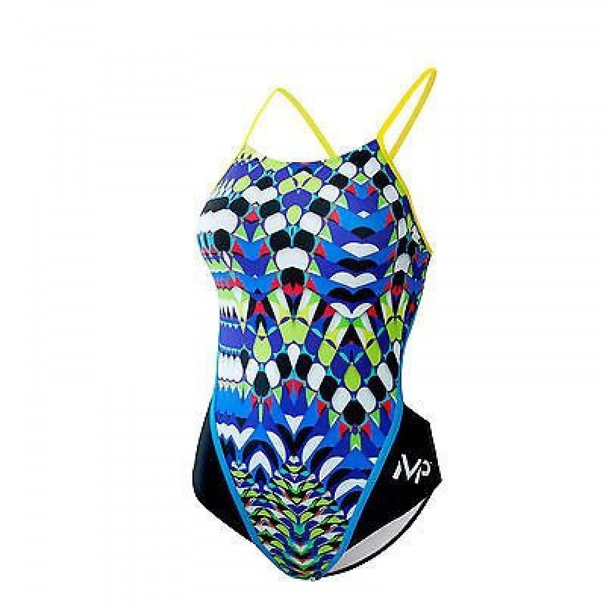 Costum de baie femeie Aqualung Pimlico Black Yellow 36