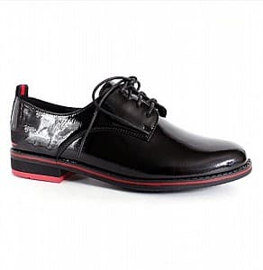 Pantofi NL 461-020 Black-Red