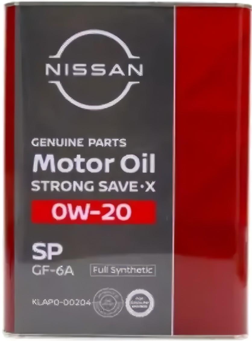 Моторное масло JAYTEC JT-NISSAN SP STRONG SAVE X 0W20 (4L)