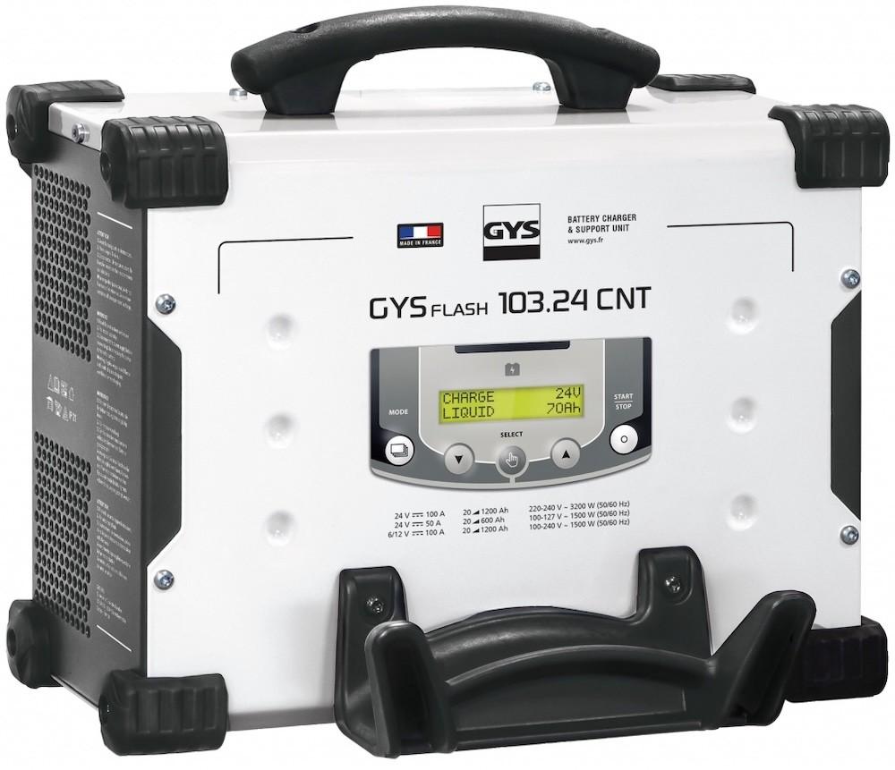 Зарядное устройство для автомобильного аккумулятора GYS GYSFLASH 103.24 CNT FV