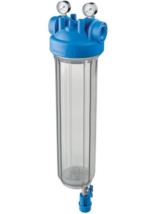 Фильтр для воды ATLAS Filtri DP 20 Mono Big S M Transparent 1 1/2"