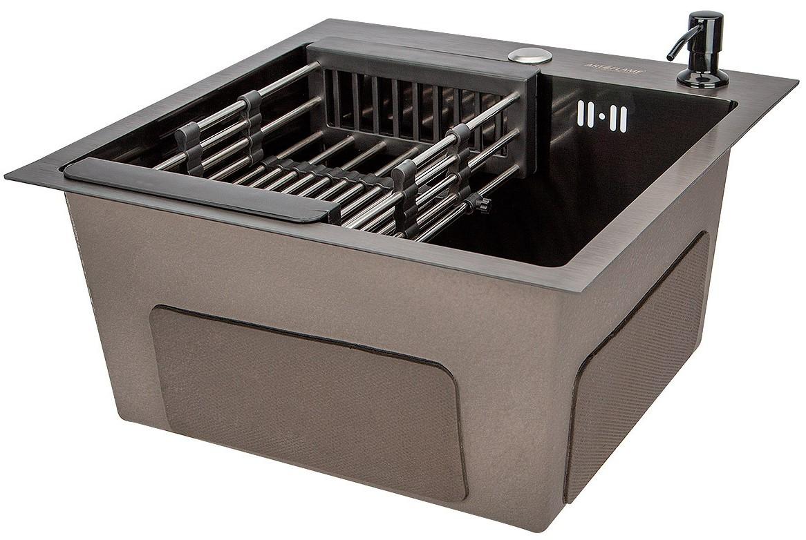 Мойка кухонная Art Flame HANA HM 4545 Black