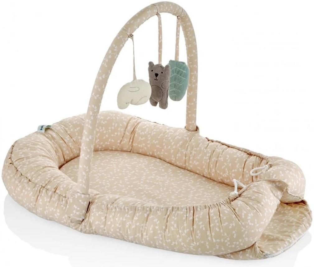 Гнездо для новорожденных BABYJEM Between Parents Peach