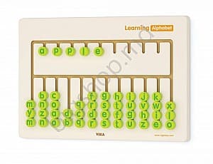Jucărie interactivă VIGA Wall Toy- Learning Alphabet