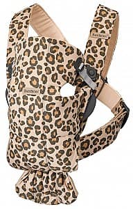 Рюкзак кенгуру BabyBjorn Mini Beige/Leopard Cotton