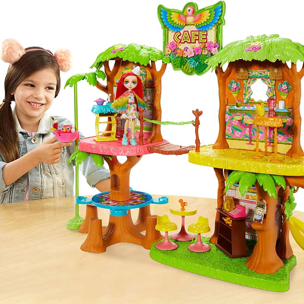 Juc??rie interactiv?? Enchantimals Cafe Jungle cump??r?? la pre?? mic ?�n Chi??in??u ??i Moldova 