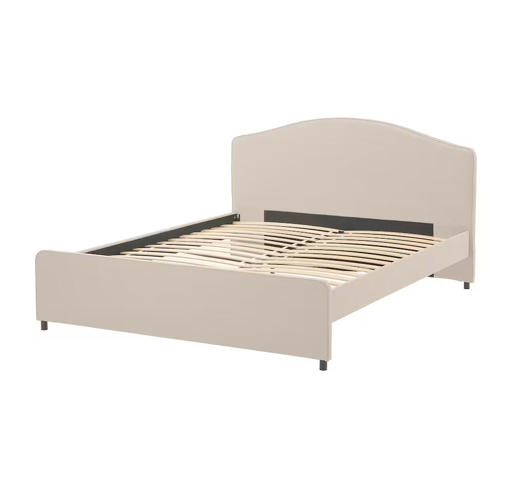 Кровать IKEA Hauga Lofallet beige 140x200 купить по низкой цене в ...