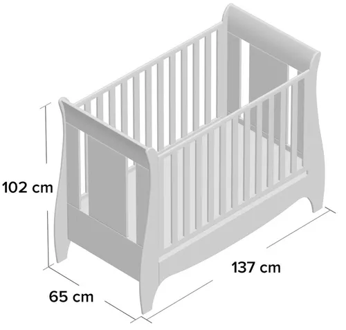 Кроватки Tutti Bambini Roma Dove Grey 3in1 купить по низкой цене в ...