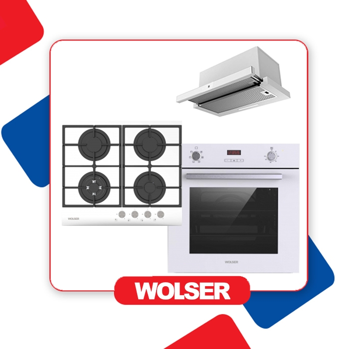 Комплект встраиваемой техники Wolser Варочная панель + Духовка ...