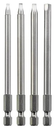 Set de biti KWB 4 buc. 1/4" 100 mm