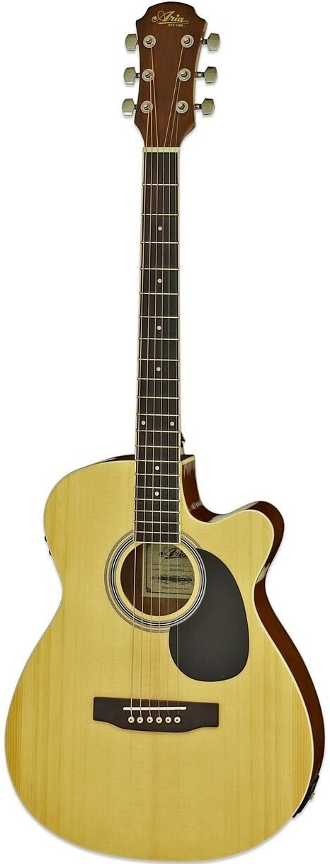 Chitara electro-acustica Aria AFN-15CE BK