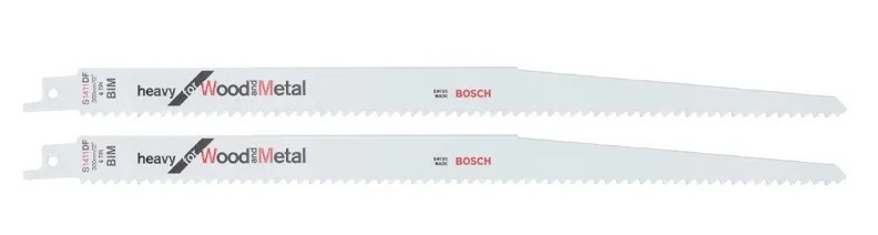 Bosch Set pânze pentru lemn și metal 2 buc.
