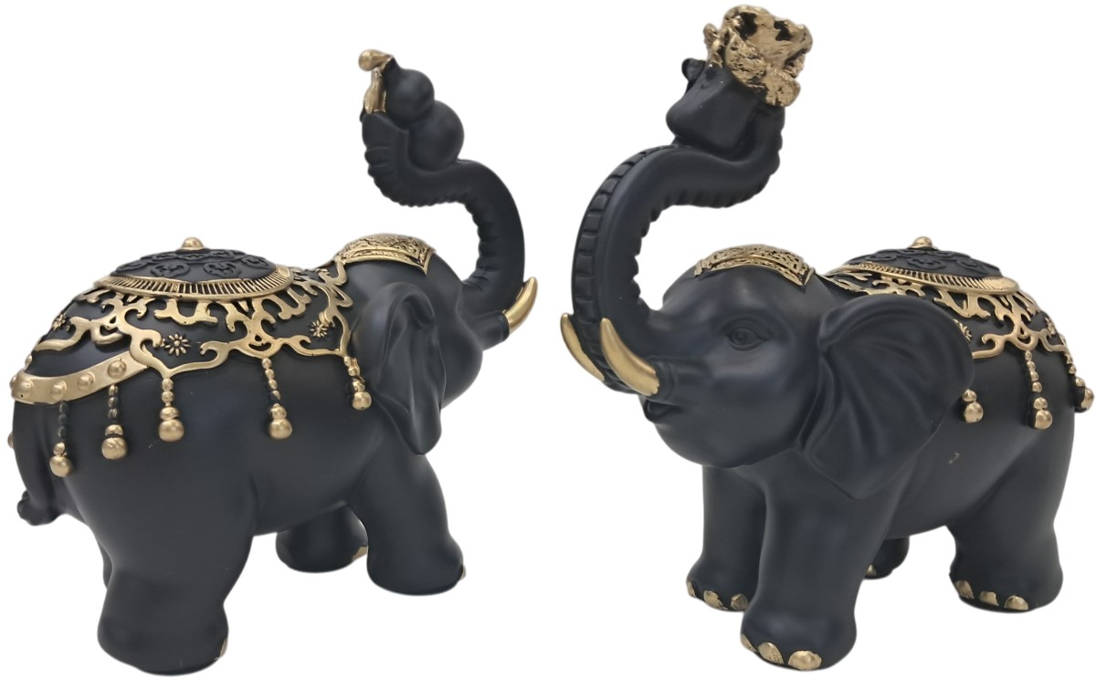 Decoratiune de interior LuxDecor Elefant 358-11 Black