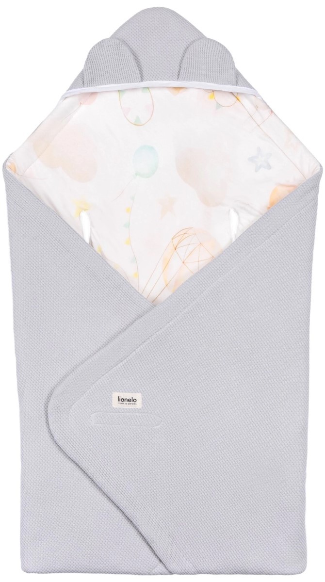 Plic pentru bebelusi Lionelo Travel Grey Balloon