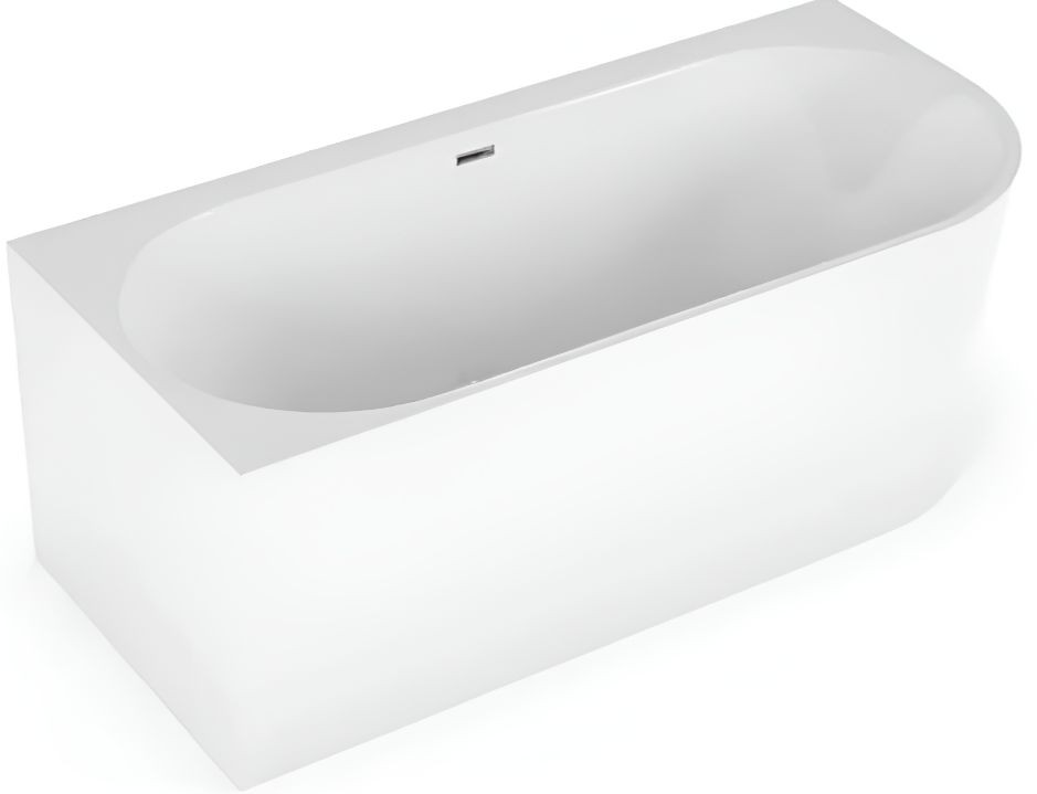 Cadă de baie Polimat Sola L 160×75+sifon freestanding