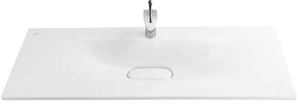 Lavoar baie Creavit Drop 120 cm DP120-00CB White