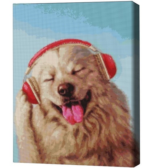Pictura cu diamante BrushMe Cântec dulce, Lucia Heffernan 40*50 сm (fără cutie)