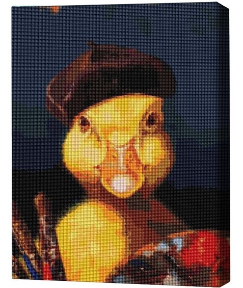 Pictura cu diamante BrushMe Rățușca pictor, Lucia Heffernan 40*50 сm (fără cutie)