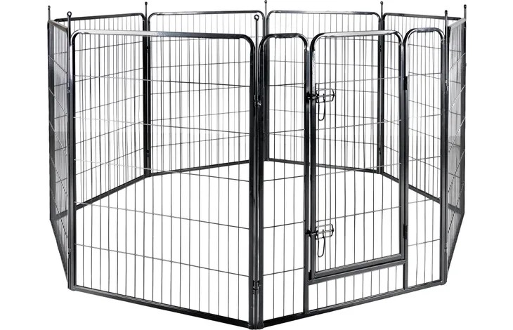 Cusca pentru caini Flamingo ZECTA Black 205x196x100cm