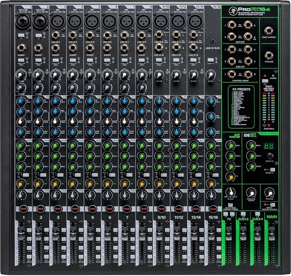 analogic Mackie PROFX16v3