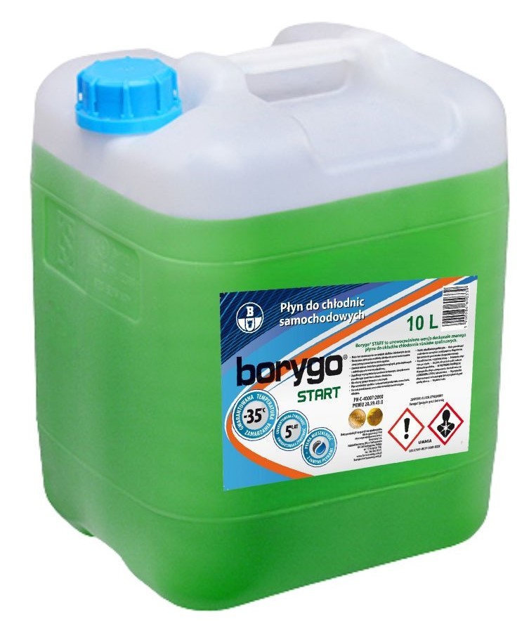 Antigel Borygo Start 10L G 11. (Green)
