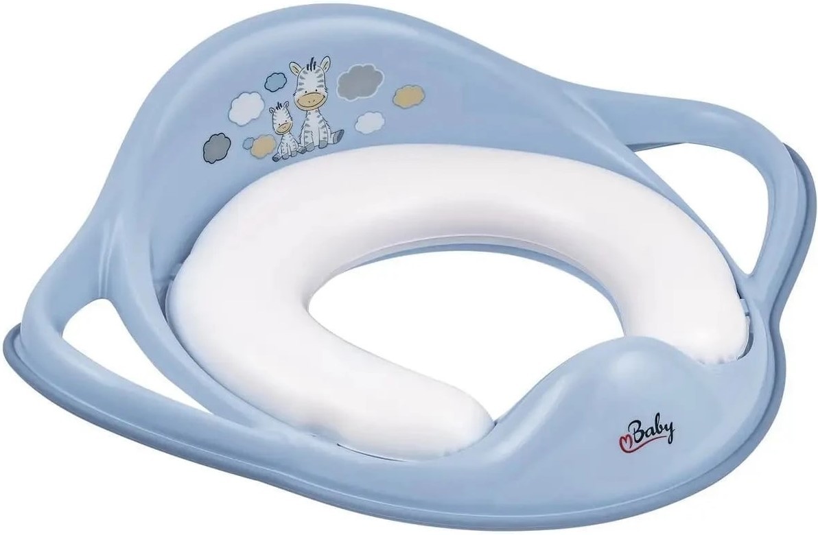 Сolac wc copii Maltex The Smurfs White/Blue (2 componente)