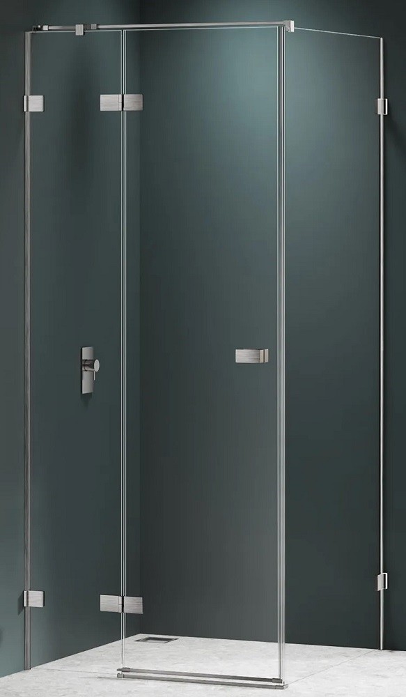 Cabina de dus New Trendy Avexa Nickel brushed Rectangular L 90x90x200 EXK-8479
