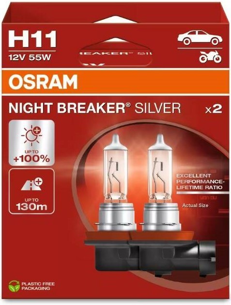Lampa auto Osram 64211 CBN 55W 12V PGJ19-2 H11