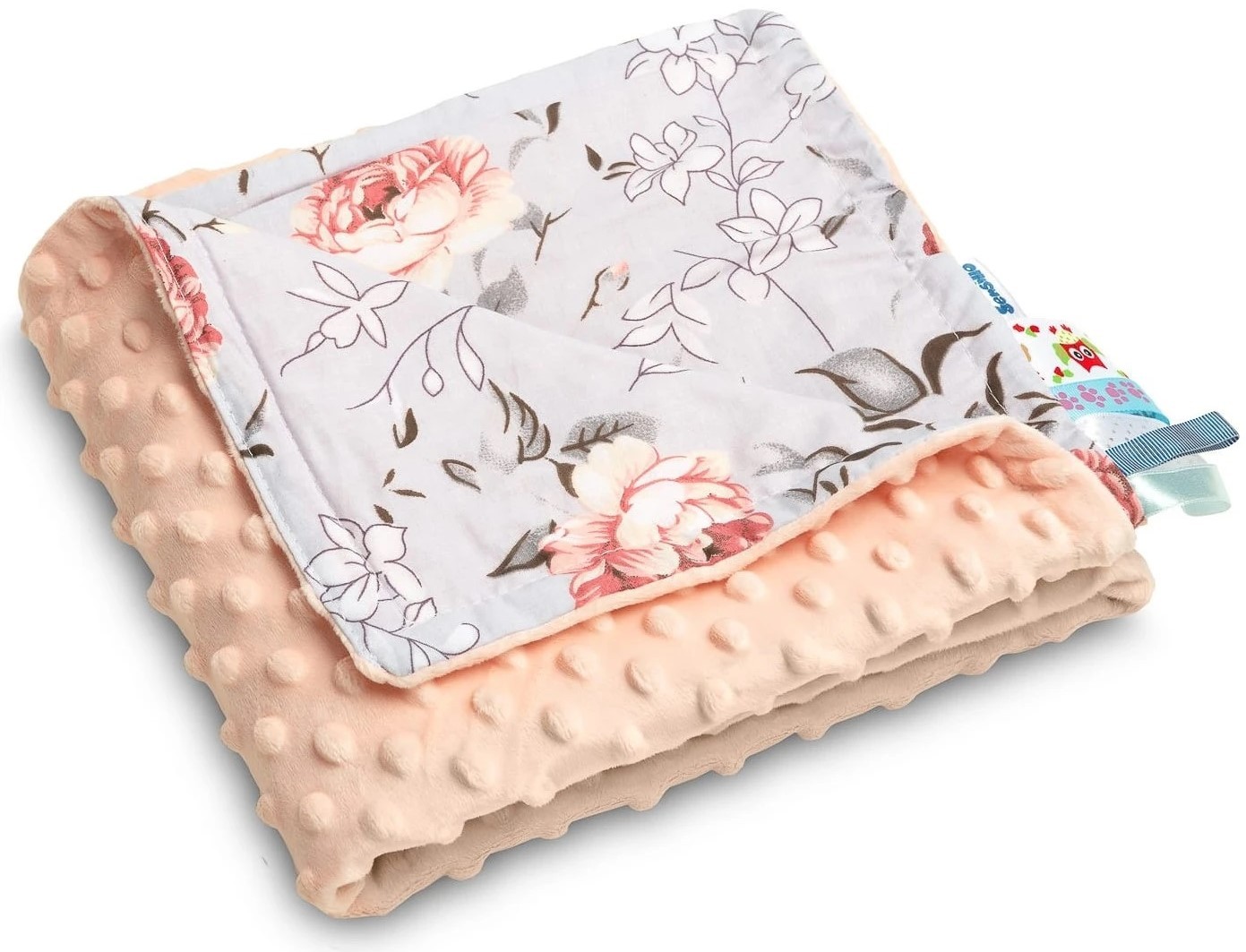 Plapuma Caretero Light Minky Grey Folk