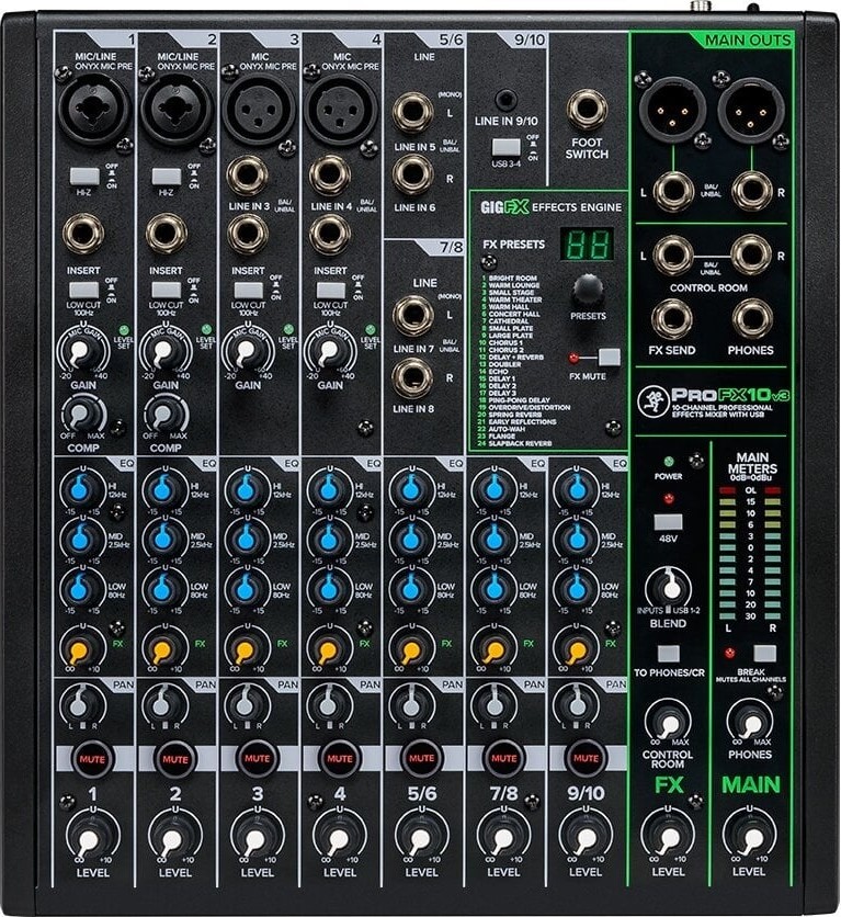 analogic Mackie PROFX10v3