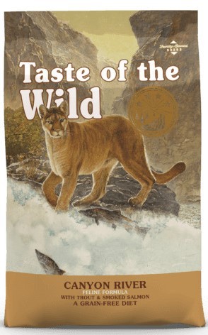 Hrana uscata pentru pisici Taste of the Wild CAT CANYON RIVER FELIN Trout & Salmon 2 kg