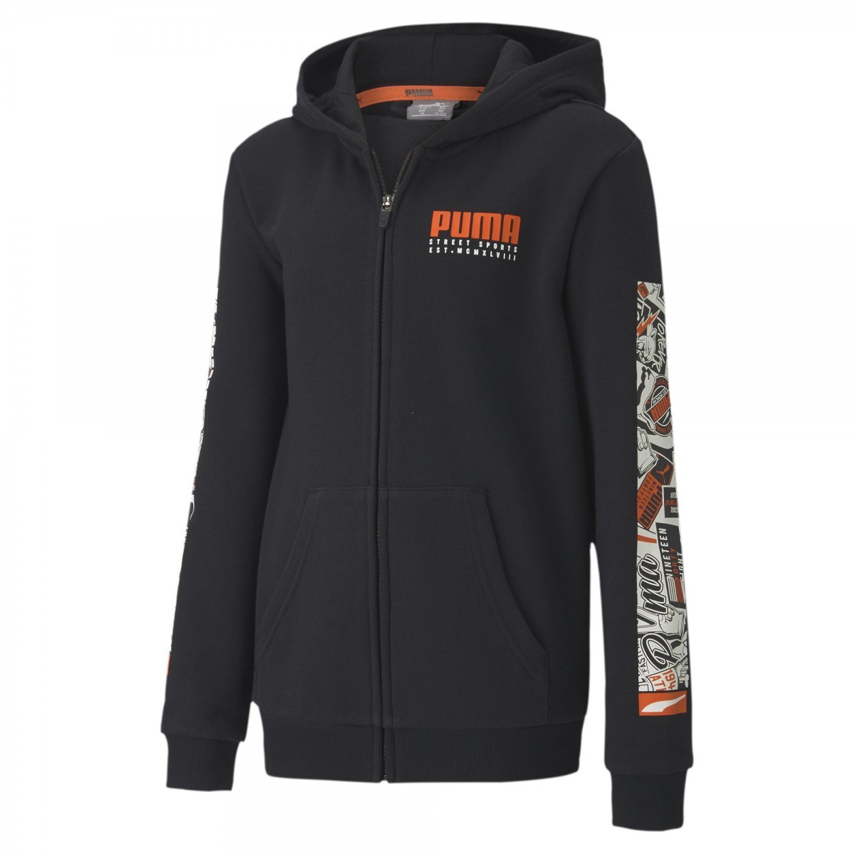 puma alpha hooded jacket