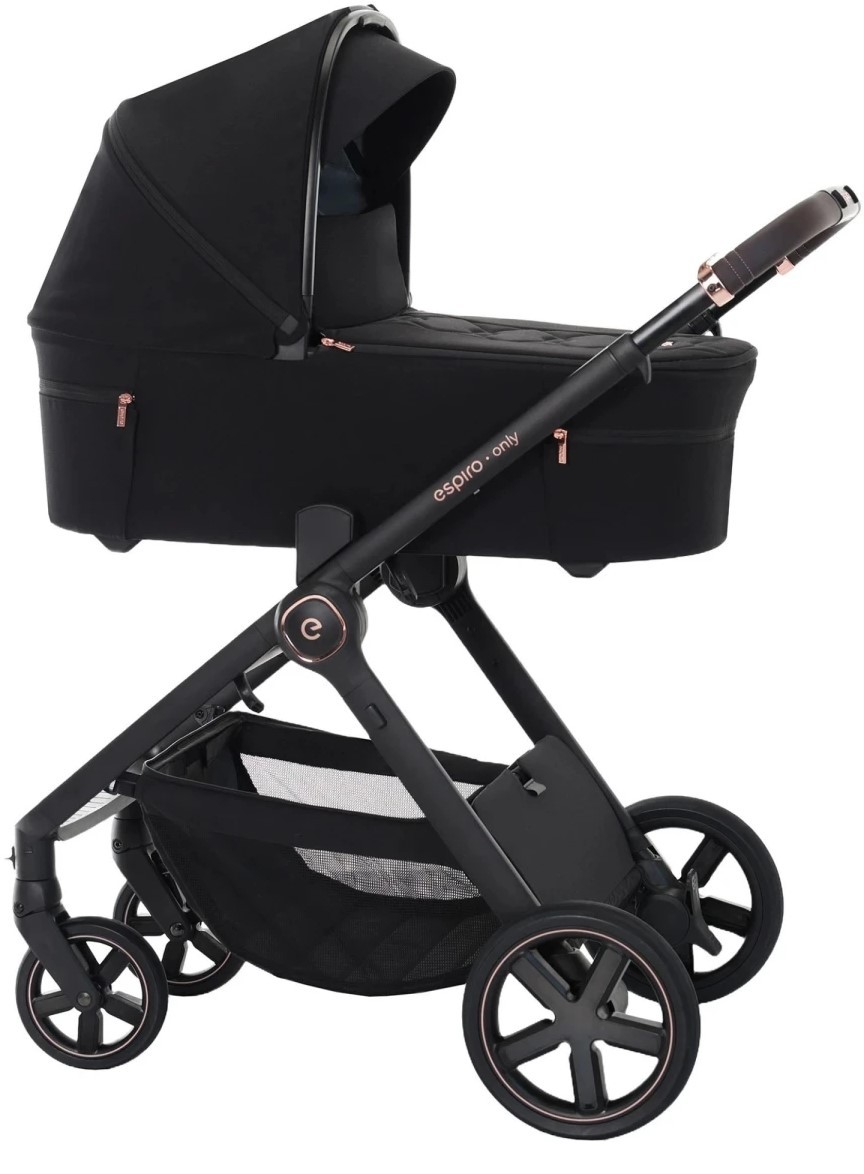 Carucior 2 in 1 Espiro Only 2025 - 510 Stylish Black