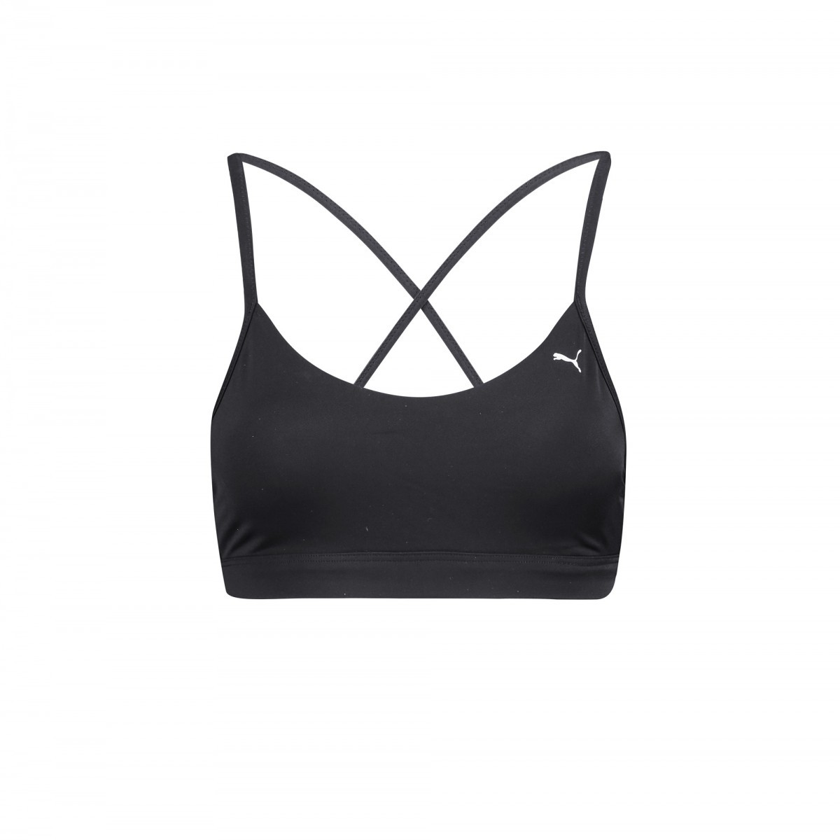 black sporty bikini top