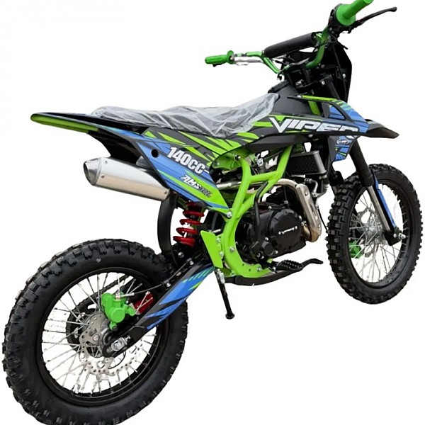 ᐉ Motocicleta Viper Cross 140 Black/Green cumpara la pret mic in