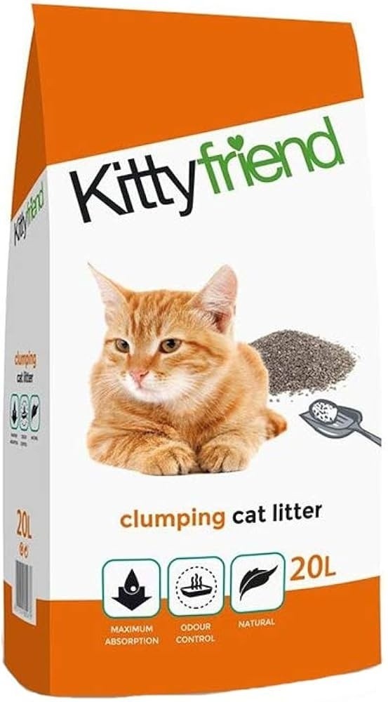 Asternut pentru litiere Sanicat Kitty Friend Clumping 20L
