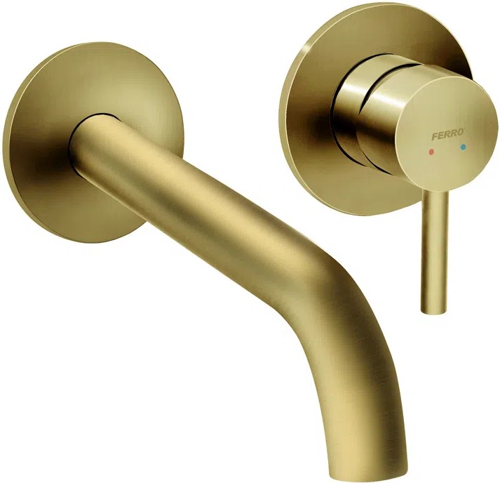 Baterie pentru lavoar Ferro CIRICULUS Gold BCK3PALBG