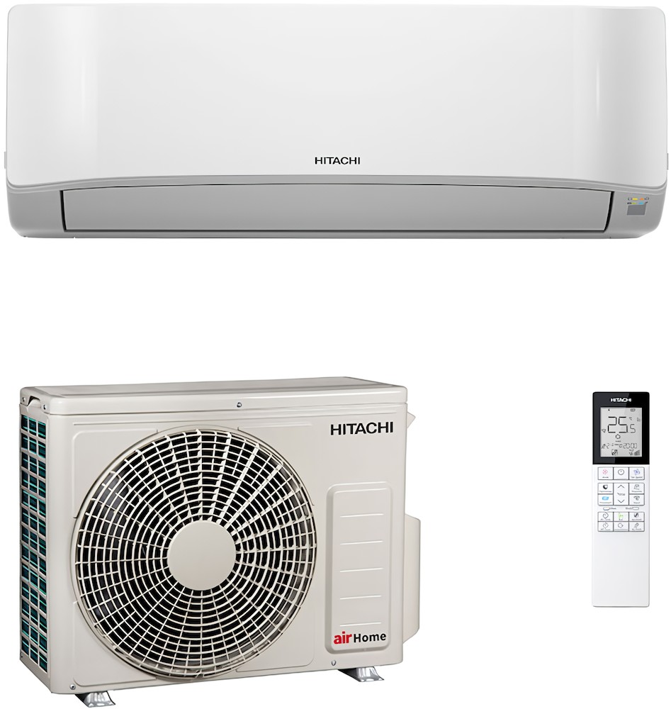 Aer conditionat Hitachi Airhome 400 Inverter 35 Wi-Fi 12000 BTU (RAK-DJ35RHAE+RAC-DJ35WHAE)