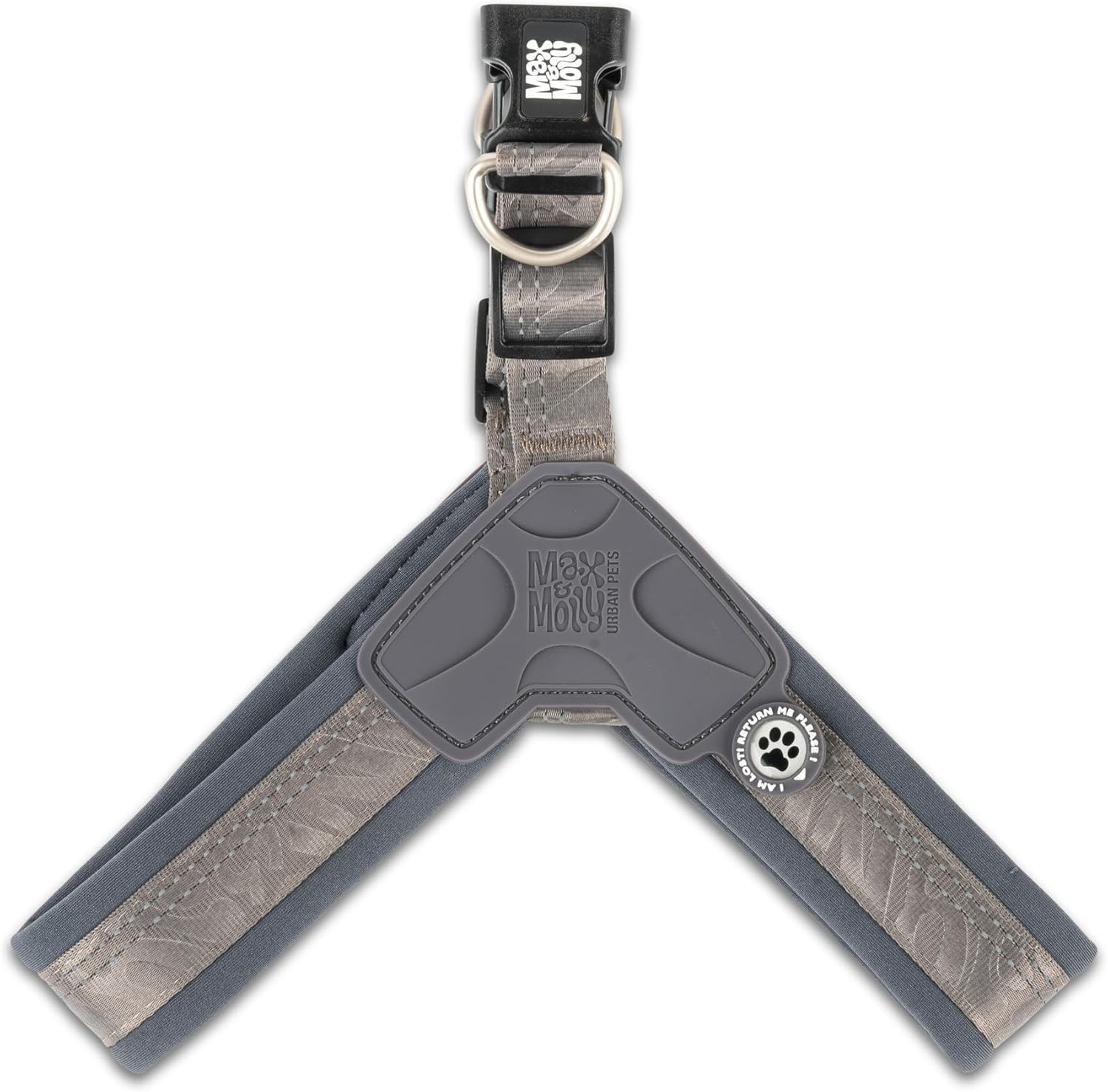 Ham pentru caini Max & Molly Q-Fit Matrix 2.0 Stone XXS