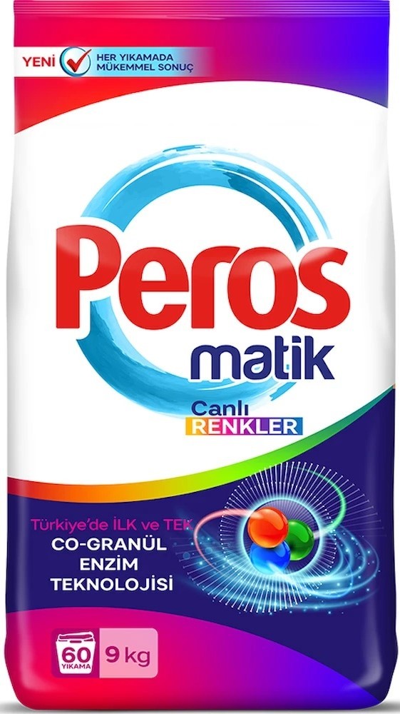 Pulbere de spalat Peros Bright Colors 3kg