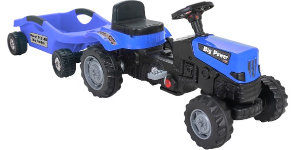 Kart cu pedale Pilsan Power Blue